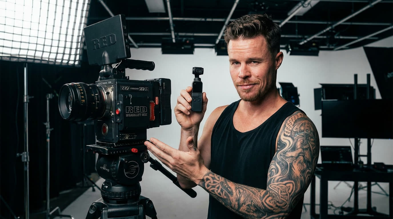 Camera body and Pocket cam — production gear